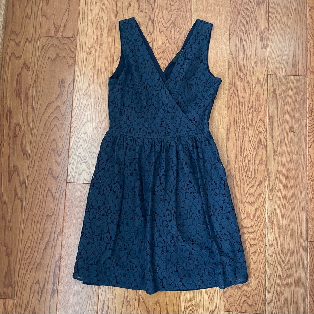 NWT Aqua dress in blue lace size medium